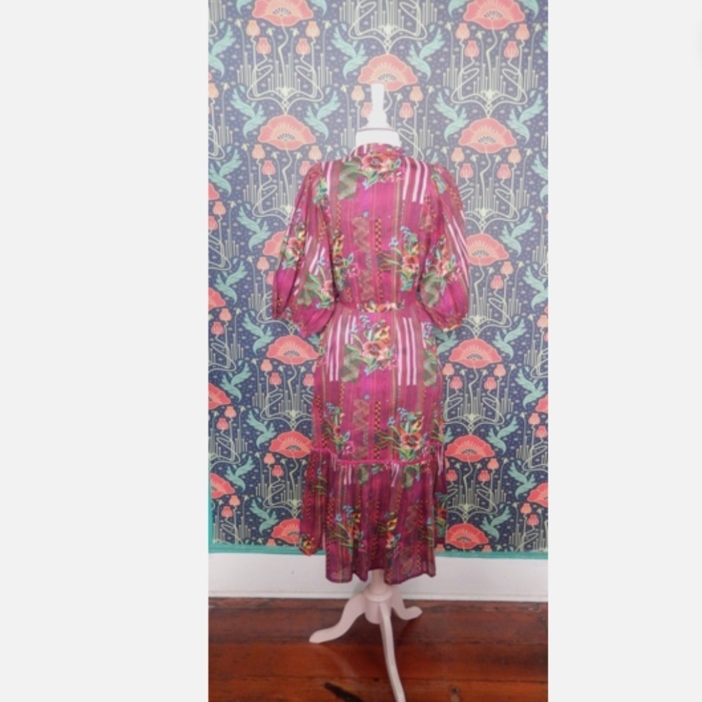 Ro's Garden Campeche Flirty Midi Dress Roberta Freymann - Picture 6 of 6